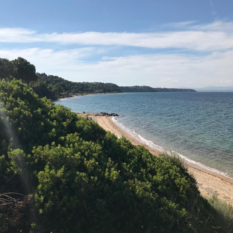 Janis Seaview Villa Néa Fókaia Εξωτερικό φωτογραφία
